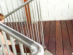 Charlotte Madison gets naughty outdoor for cash