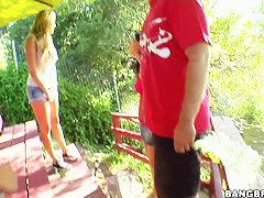 Hot group fuck in the forest with beautiful bitches