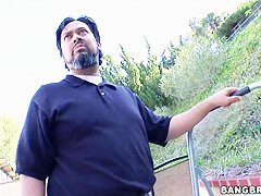 Allie Haze and her gals invite pool repair foremen