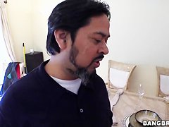 Allie Haze and her gals invite pool repair foremen