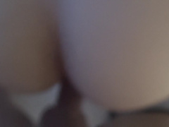 Eva in amateur girl wore xxx stockings while riding a pecker