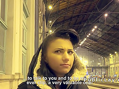 Picked up Hungarian babe gets fucked