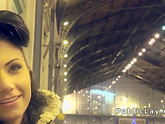 Picked up Hungarian babe gets fucked