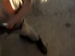 Kathy in public porn video showing lusty hardcore fucking