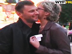 Sucking penis in public place is intriguing