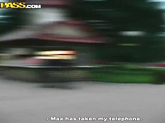 Sucking penis in public place is intriguing
