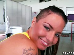 Christy Mack points out where her urethra is