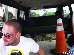 Sexy college girl Chichi gets seduced in the bus to have a fun time