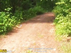 Exciting hot picnic with sexy Russian teen whores!