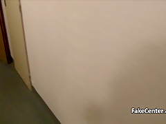 Russian babe fucked in public