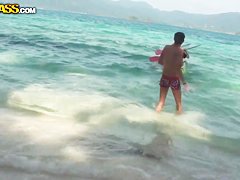 Love on the Thai beach is something out of the world