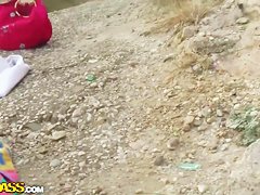 The couple goes out, and Aurita shows her skills in sucking and riding a dick