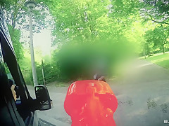 Bums Bus - Naughty German babe enjoys hardcore fuck and facial in the bus