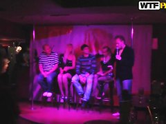 It's funnier for Jocelyn to entertain in public