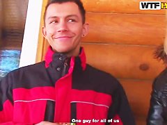 Winter Vacation Starts With A Blowjob By A College Blonde