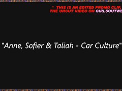 Girls Out West - Hairy Taliah and her lesbian friends