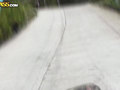 Russian student Bella entertaining in Thailand