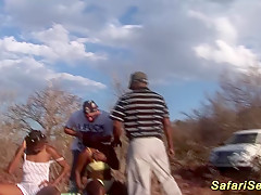 african sex safari threesome orgy