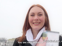 Russian redhead banged pov