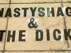Busty Nastyshag Takes Black Cock