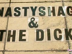 Busty Nastyshag Takes Black Cock