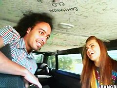 Poor lil Ariel takes a ride on the Bang Bus