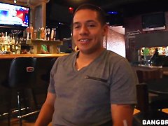 Curvy latina milf Melissa Monet gets filmed outdoor