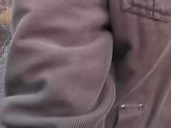 Evelina Juliet in lusty amateur fuck video filmed in the woods