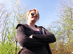 Slutty Meggie prefers to swallow big cocks on fresh air