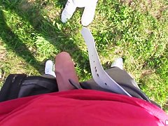 Slutty Meggie prefers to swallow big cocks on fresh air