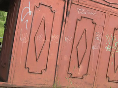 Selena in two guys fuck lina in an outdoor sex video