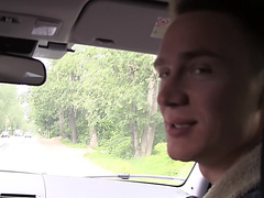 Selena in two guys fuck lina in an outdoor sex video