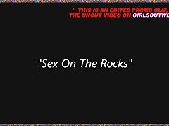 Girls Out West - Aussie lesbian river sex