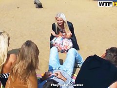 Autumn,Grace,Molly,Savannah and Stella in softcore action