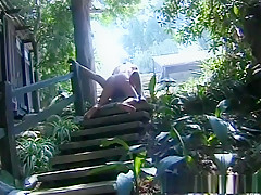 Crazy pornstar Adina Jewel in hottest outdoor, black and ebony sex clip