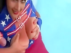 Crazy amateur Outdoor, POV sex video