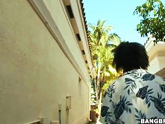 Isis Taylor takes on huge cock in swimming pool