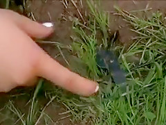 Amazing amateur Outdoor, European adult movie