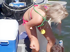 Horny pornstar in exotic blonde, college porn movie