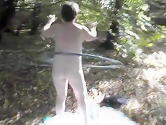 Tiny titted milf suzy woodland striptease