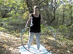 Tiny titted milf suzy woodland striptease