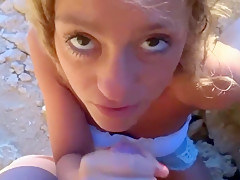 Beach sunset bj