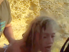 Beach sunset bj