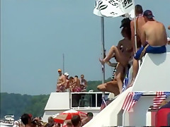 Crazy pornstar in hottest voyeur, group sex adult scene