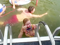 Incredible pornstar in exotic group sex, brunette sex video