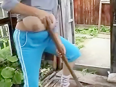Incredible amateur Big Tits, Outdoor xxx scene