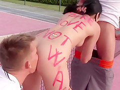 Incredible pornstar Lady D in amazing outdoor, brunette xxx video
