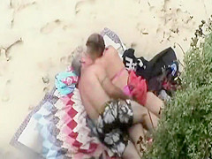 Older guy fingering his sexy lady