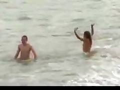 Nude beach - another hotties day at the beach