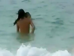Nude college girl beach